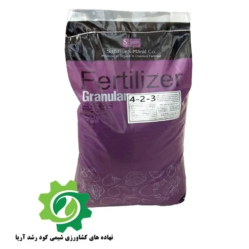 کود کامل گرانول 3-2-4 NPK (25کیلوگرمیPurple) پس کرایه